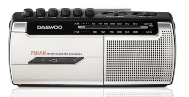[DW1107FSK] Radio Cassette Portatil AM/FM Daewoo. Mod. DW1107