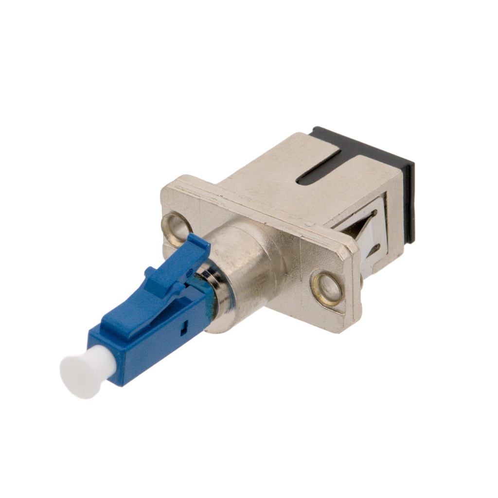 [FOA600ELG] Adaptador fibra óptica conector hebra SC/UPC a macho LC/UPC. Mod. FOA600