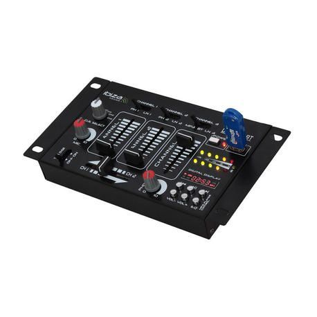 [DJ21USBMKIITOS] Mezclador de 4 Canales USB y bluetooth Ibiza Sound. Mod. DJ21USB-BT