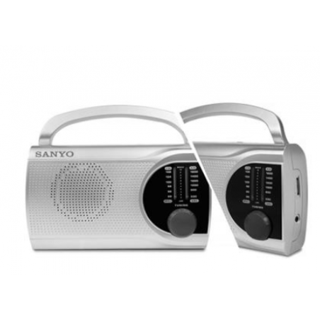 Radio Portátil AM/FM red pilas Sanyo. Mod. KS131