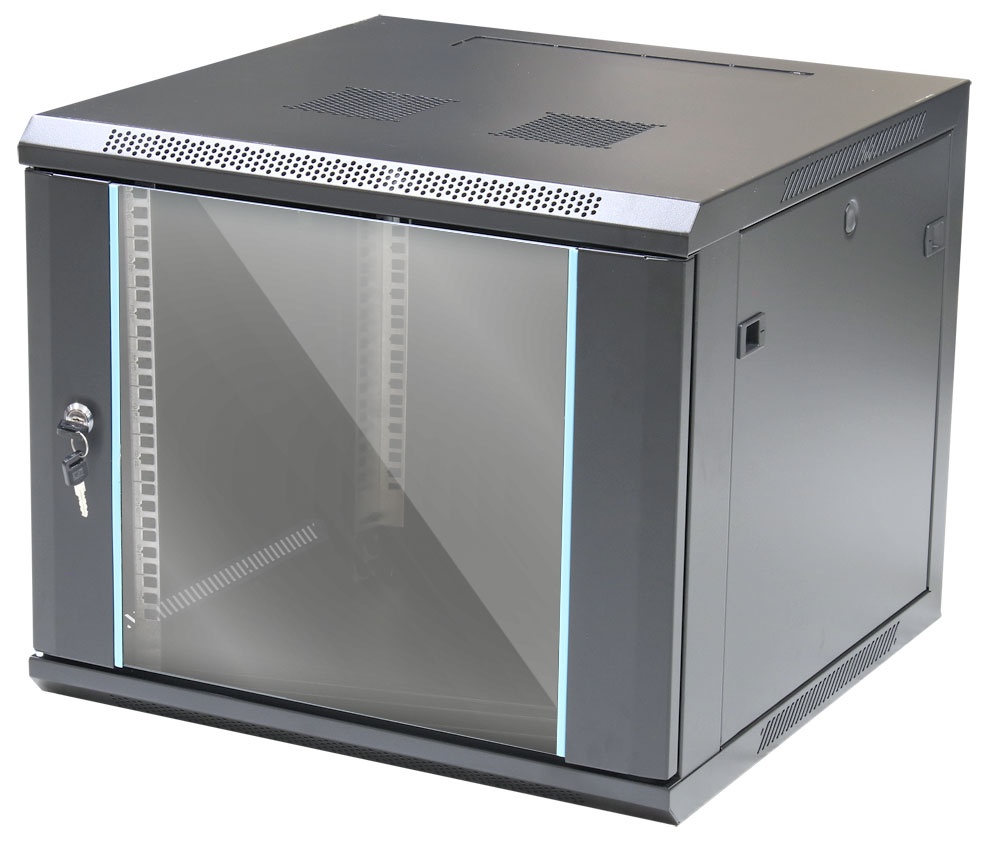 [RKP09U6060M] Armario Rack pared 600x600x500mm 9U montado. Mod. RKP09U6060M
