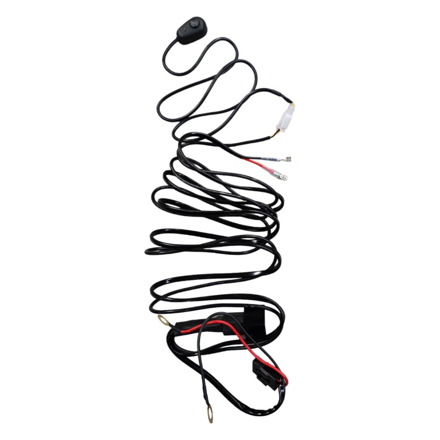 Kit de cableado para foco 12V con rele e interruptor. Mod. WI1C