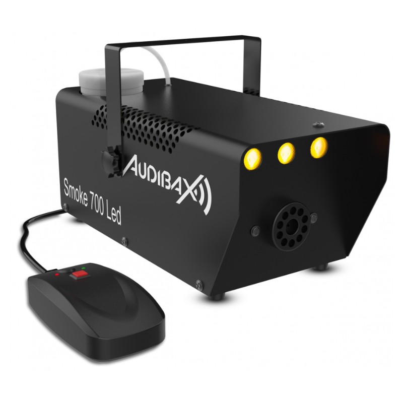Maquina Humo 700W c/mando Audibax. Mod. SMOKE 700 LED