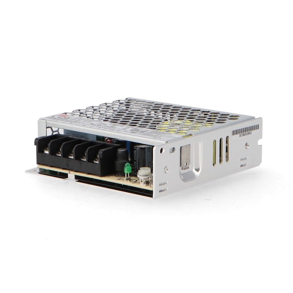 [LRS7512] Fuente alimentación metálica 12V 6.25A 75W Mean Well. LRS-75-12