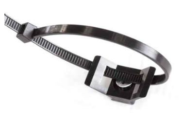 Soporte portabridas negro 30x15x12. Mod. SUP.3.401
