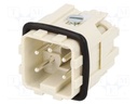 Conector HDC macho S-A 5pin 4+PE Molex. Mod. MX-93601-0133