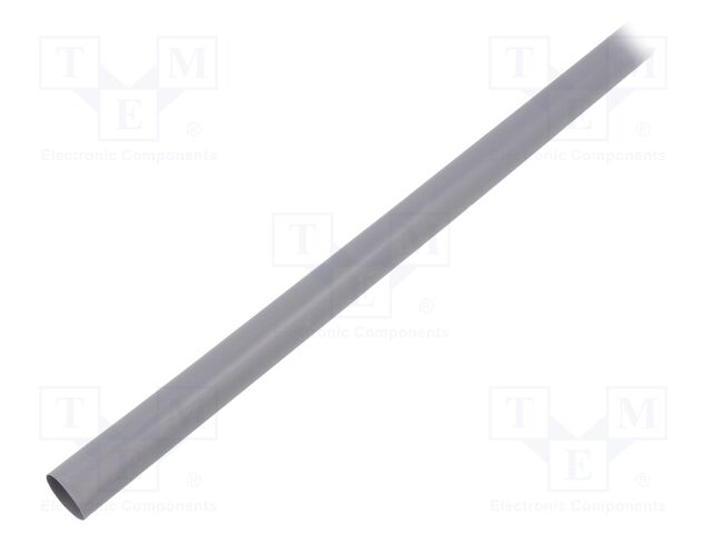 [RCH182X1SZ] Tubo termorretractil 8mm gris 1 metro. Mod. XBPT-8GR