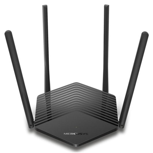 Router WiFi 6 Doble Banda AX1500 MU-MIMO WPA3 Mercusys. Mod. MR60X