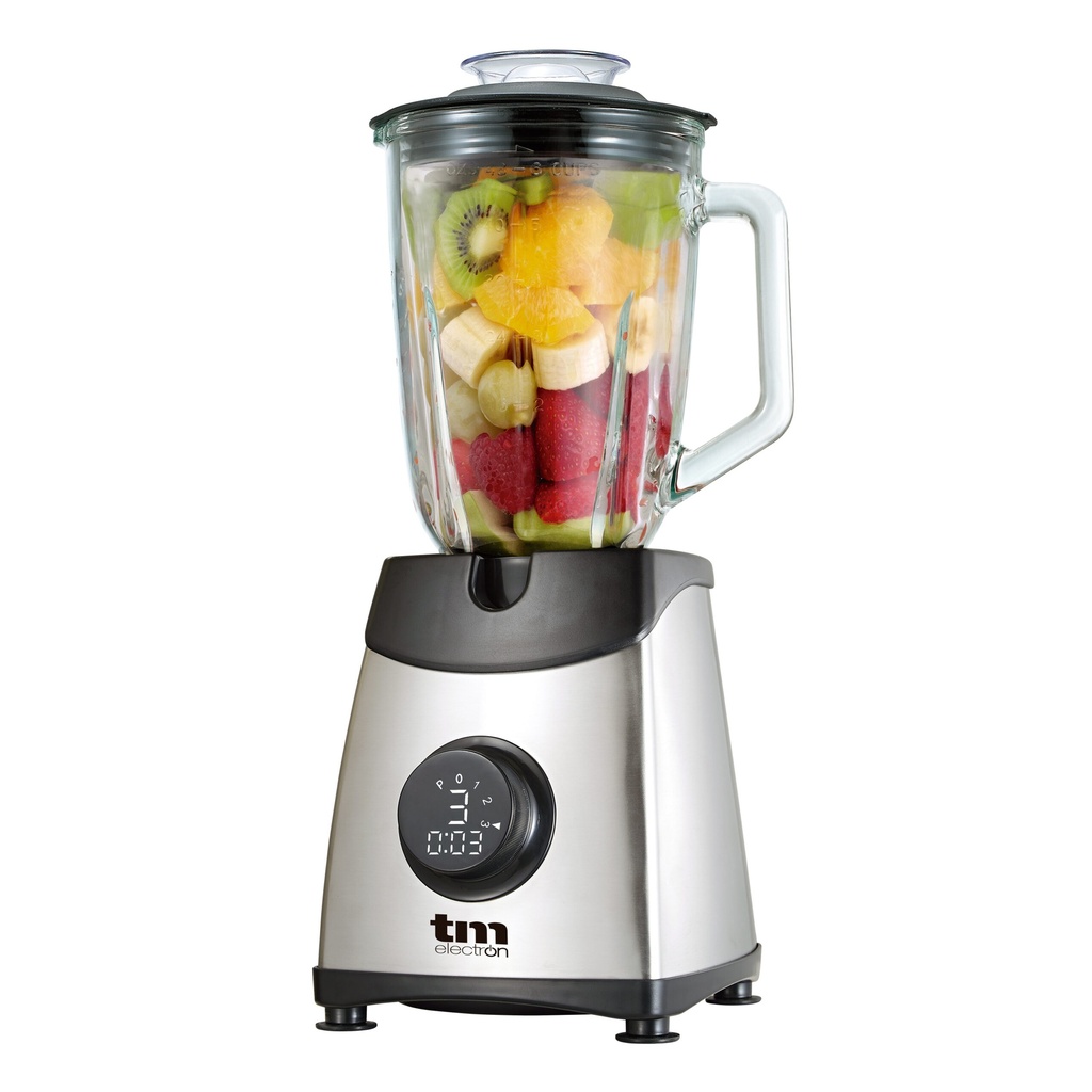[TMPBA031FSK] Batidora de vaso de cristal 500W TM Electron. Mod. TMPBA031