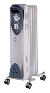 Radiador aceite 5 elementos 1000W ElectroDH. Mod. 93.068/5/N