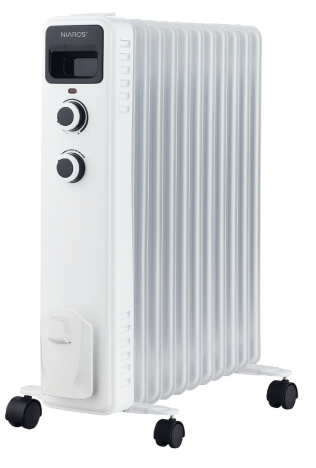 Radiador de aceite 11 elementos Laverton Máx. 2500W. Mod. 301015016