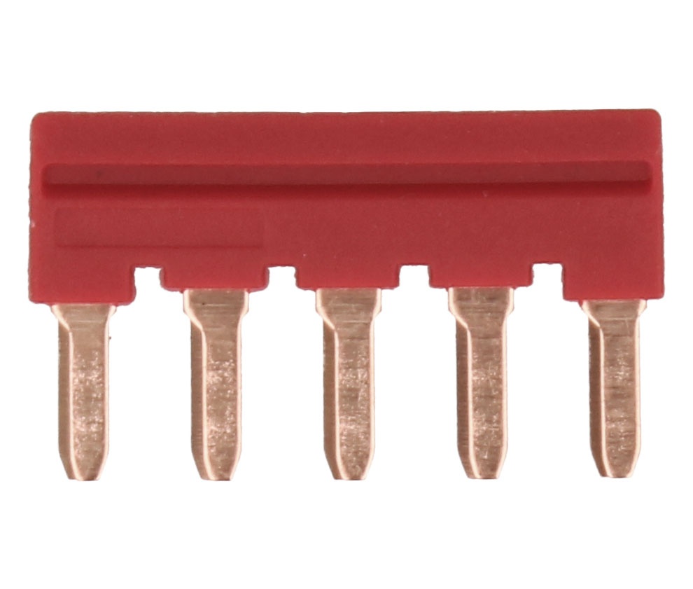 [CON5221P05] Puente para borna de carril 5 vías. Mod. CON5221P05