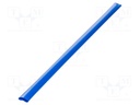 Tubo termorretractil 38 mm azul 1 metro. Mod. RCH1-38/19X1-N