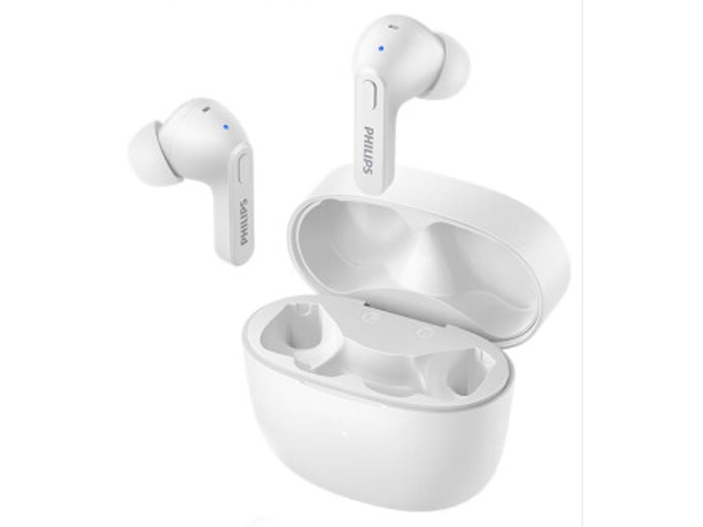 Auticular intrauditivo bluetooth Philips blanco. Mod. TAT2206WT/00