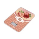 Báscula de cocina fresas 5kg. Mod. TMPBS027