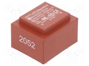 Transformador encapsulado 1.5VA 230VAC 12VAC 125mA PCB. Mod. BV302S12015ZU