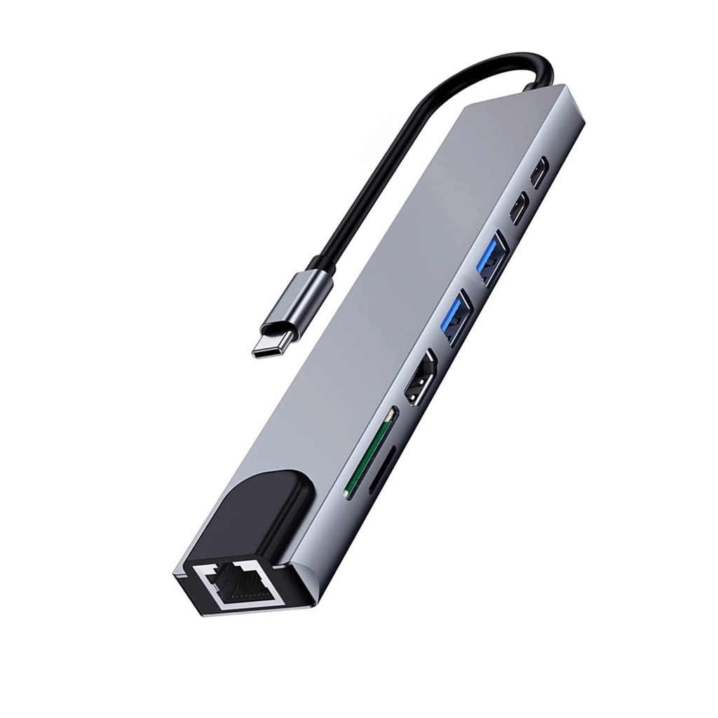Docking Station USB C 8 en 1 Ewent. Mod. EW1146