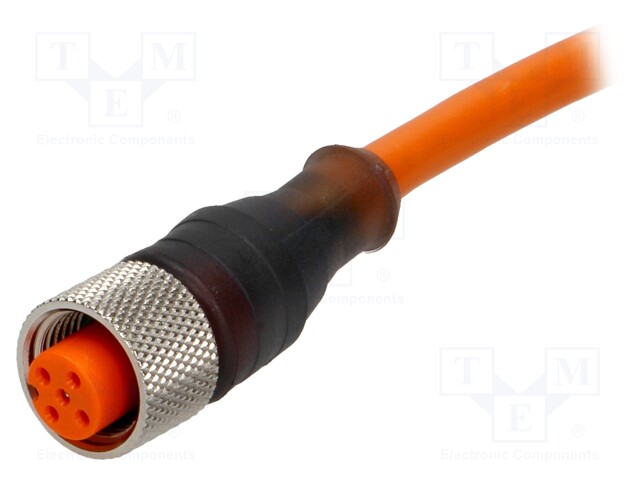 Cable de conexión sensor M12 5 pin 5 metros. Mod. RKT52285M