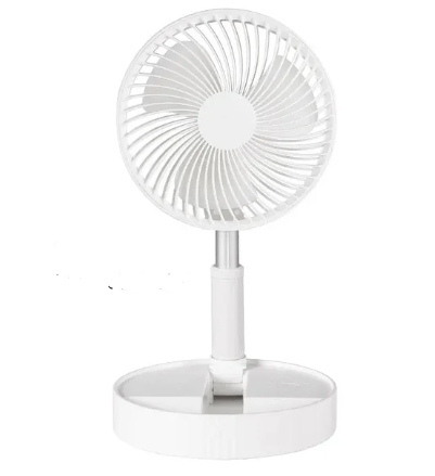 Ventilador portátil 4" recargable USB. Mod. 93.046