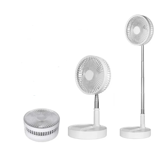 Ventilador portátil 8" recargable USB. Mod. 93.048