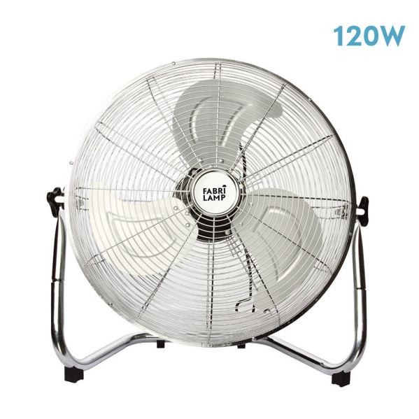 Ventilador suelo cromo 55cm 120W Libis. Mod. 180971220