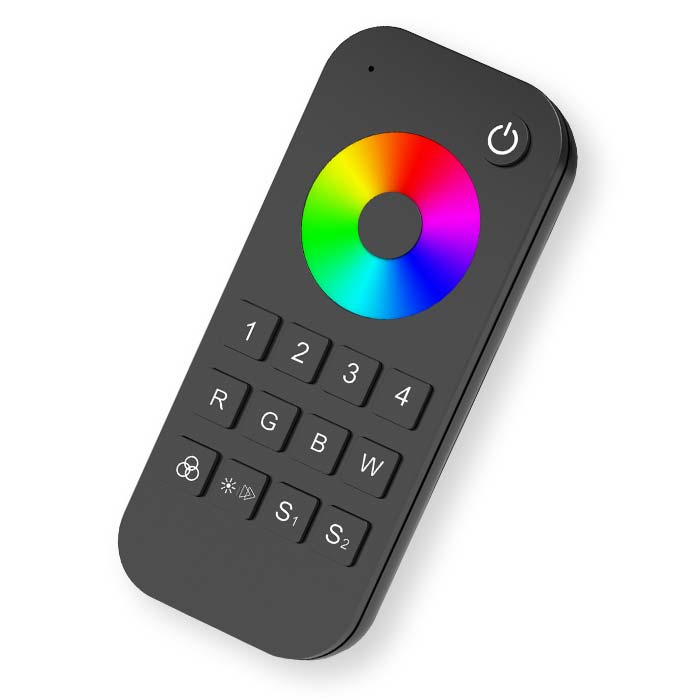Mando emisor para tiras LED RGB 4 zonas. Mod. 5551065
