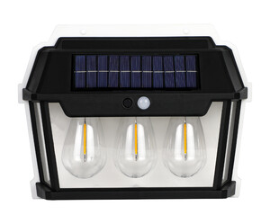 [817803EDH] Aplique solar con bombillas LED de filamento 400lm 3000K. Mod. 81.780/3