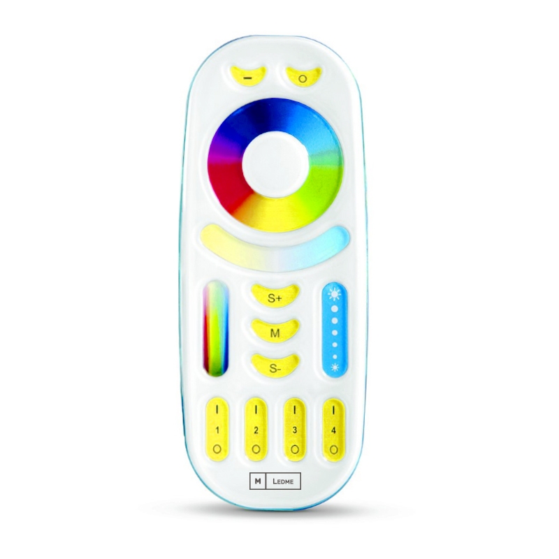 Mando Rf Para Regulador Led Rgb+Cct 4 Zonas. Mod. LM2088