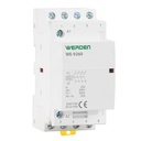Contactor modular 4P 25A 10kW. Mod. WE-9260