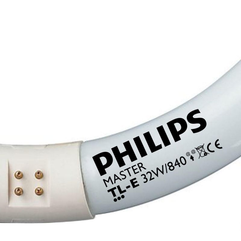 Tubo fluorescente circular 32W trifósforo 6500K Philips. Mod. 31016