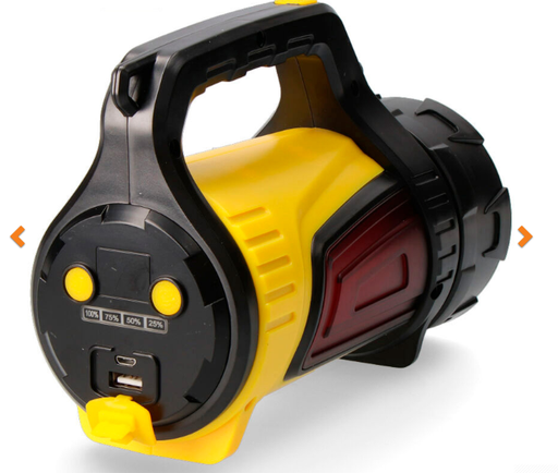 [36411] Linterna multifunción luz principal + lateral y Power Bank. Mod. 36441