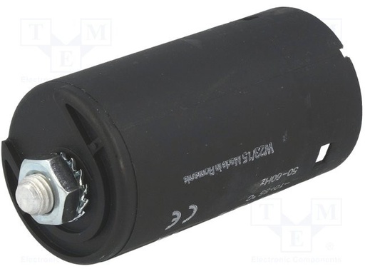 [412802357] Condensador para motores de arranque 53 - 64uF 250VCA -10÷55°C. Mod. CMS60MF