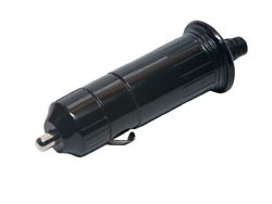 [0118FAVA] Conector para encendedor automóvil con fusible de 2A./250V. incorporado. Mod. 0118-F