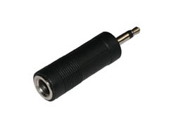 [0300BAVA] CONECTOR ADAPTADOR JACK 3,5 MACHO MONO - JACK 6,3 HEMBRA MONO MOD. 0300-B