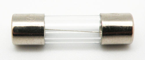 [07106.3AAVA] Fusible cristal 5x20mm. Fusión rápida. 6.3A - 250V. Mod. 2744ELG