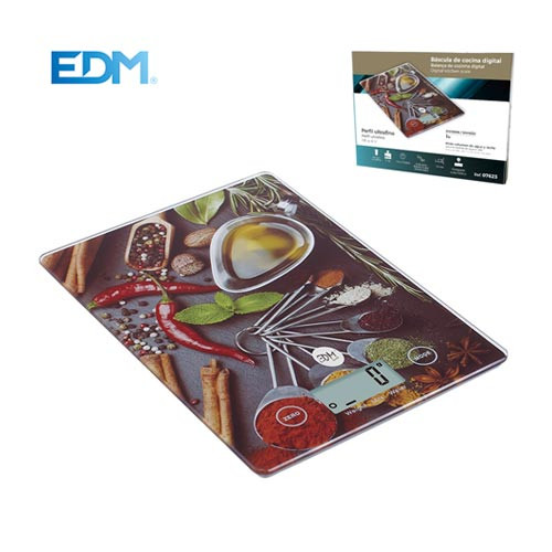 [07623DIM] BASCULA COCINA DIGITAL MODELO ESPECIAS MAX 5KG EDM. MOD. 07623