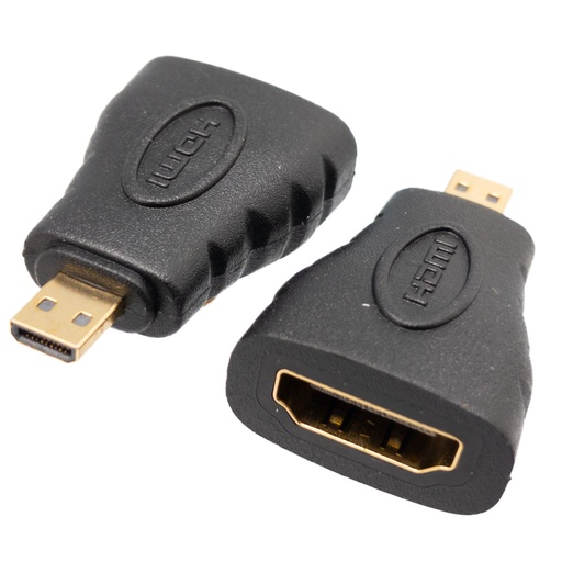 [0789ELG] Conector adaptador Hdmi hembra a Micro Hdmi macho. Mod. CON170N
