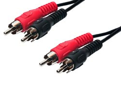 [102610AVA] Conexión Audio 4 RCA machos y 10 metros. Mod. 1026/10