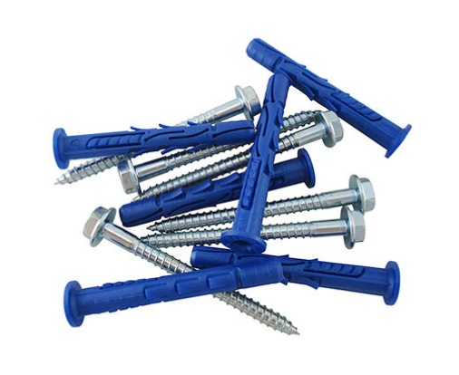 [10K080IBR] Tornillo hexagonal + taco FF1 fachadas 10X80. Mod. 10K080