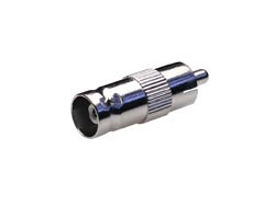 [1424AVA] Conector Adaptador BNC Hembra a RCA Macho. Mod. 1424