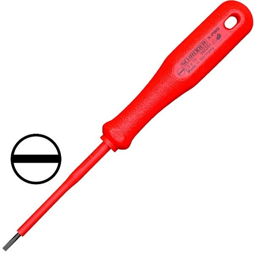 [143453DIS] Destornillador Aislado plano X-PRO-vde 3,5x100. Mod. 143453