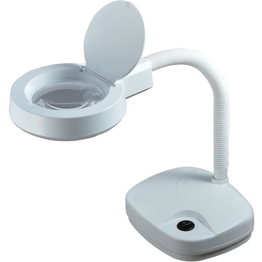 [19401DIS] Lupa Sobremesa con Fluorescente 3 y 8 dioptrías. Mod. 19401