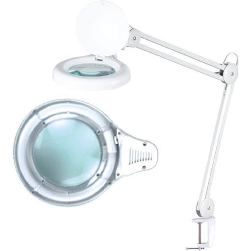 [30286] Lupa Flexo 5 Dioptrias con Fluorescente. Mod. 19531