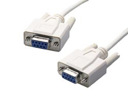 [1967AAVA] Conexión Informática DB9 Hembra a DB9 Hembra (Null Modem). 2 mts. Mod. 1967A3