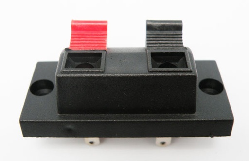 [2284ELG] PLACA CON 2 TERMINALES A PRESION