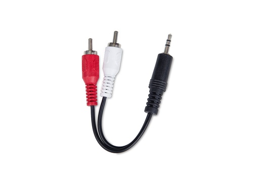 [302130DCU] Conexión Audio Jack 3.5 macho Stereo- 2x RCA macho 3 metros. Mod. 302130