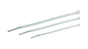 [316603EDH] Brida blanca de 250x4,8 mm 100 unidades. Mod. BR48250