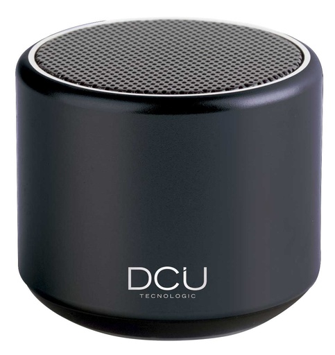 [34156000DCU] Mini altavoz Bluetooth 3W negro DCU. Mod. 34156000