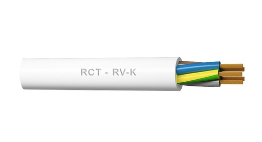 [3566ROD] Manguera 5x1.5mm2 blanca 0.6/1kV . Mod. M5X1.5