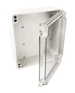 [36466EDH] Caja estanca puerta transparente 300x265x130mm. Mod. 36.466